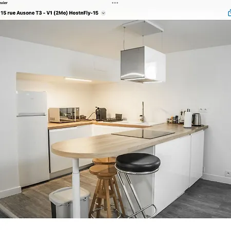Appartamento Bel Renove - Place Du Palais Avec Parking Bordeaux